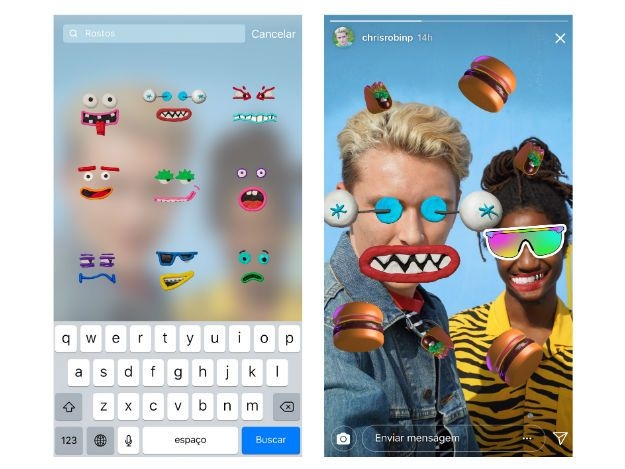 Novidade: Instagram libera nova função que permite usar GIFs no Stories