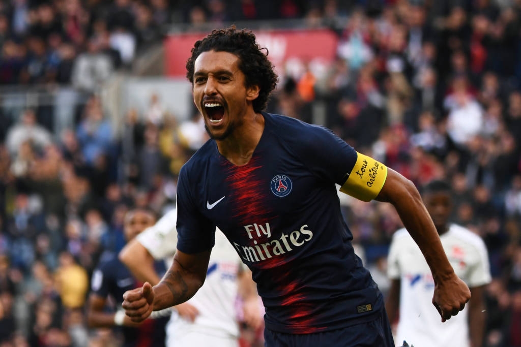 Marquinhos marca em mais uma goleada do PSG