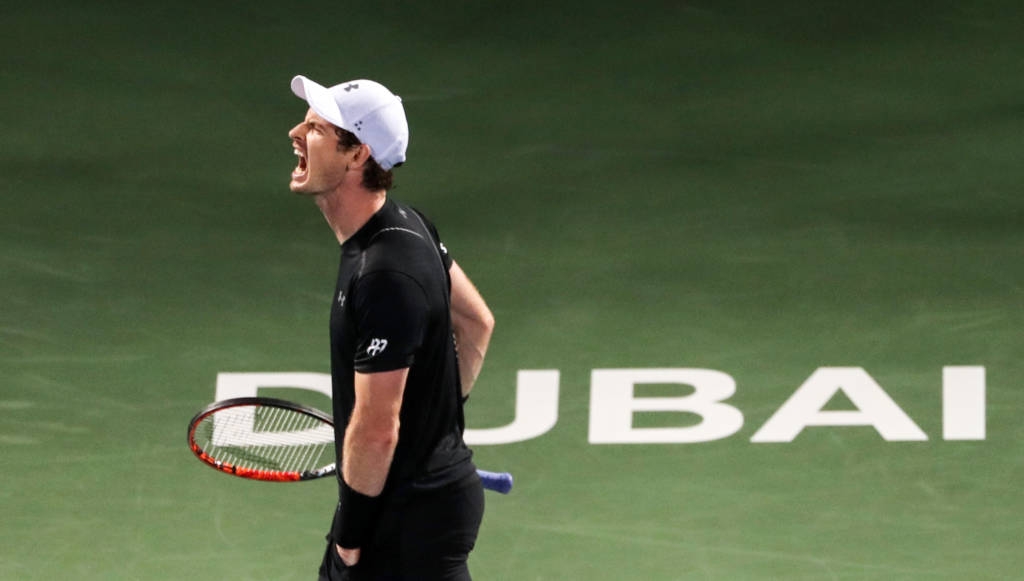 Murray salva sete match points e vence em Dubai