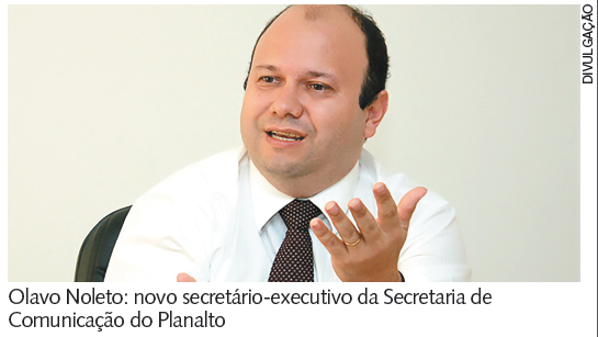Olavo vai assumir  cargo na Secom