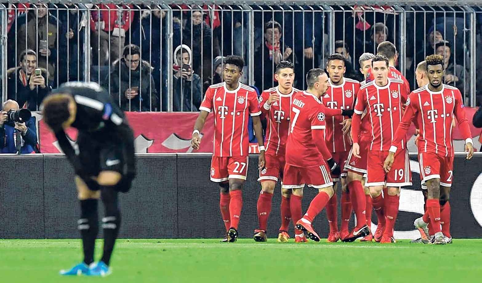 Após perder a invencibilidade no Francês, PSG é derrotado pelo Bayern na Champions