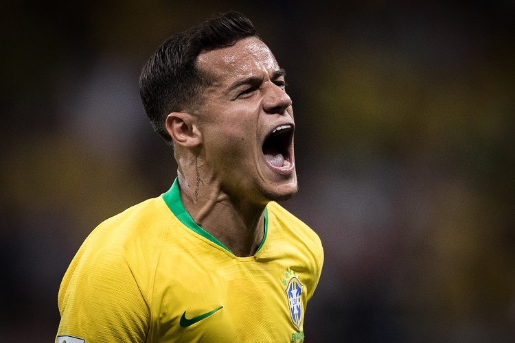 Gol de Coutinho eleito o mais bonito da primeira fase