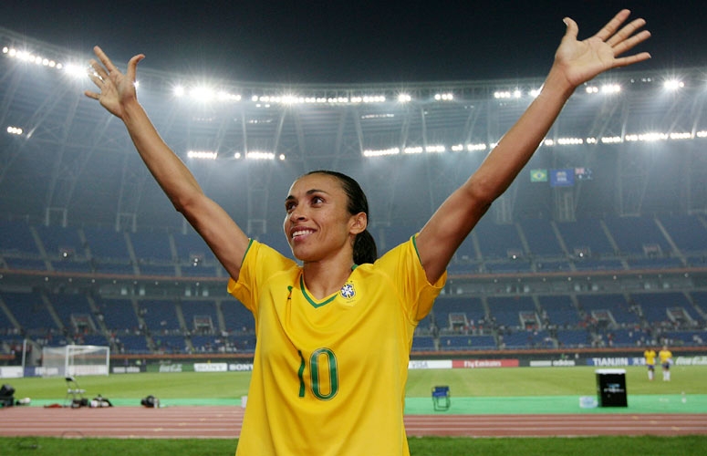 Marta é finalista no prêmio de melhor jogadora do mundo