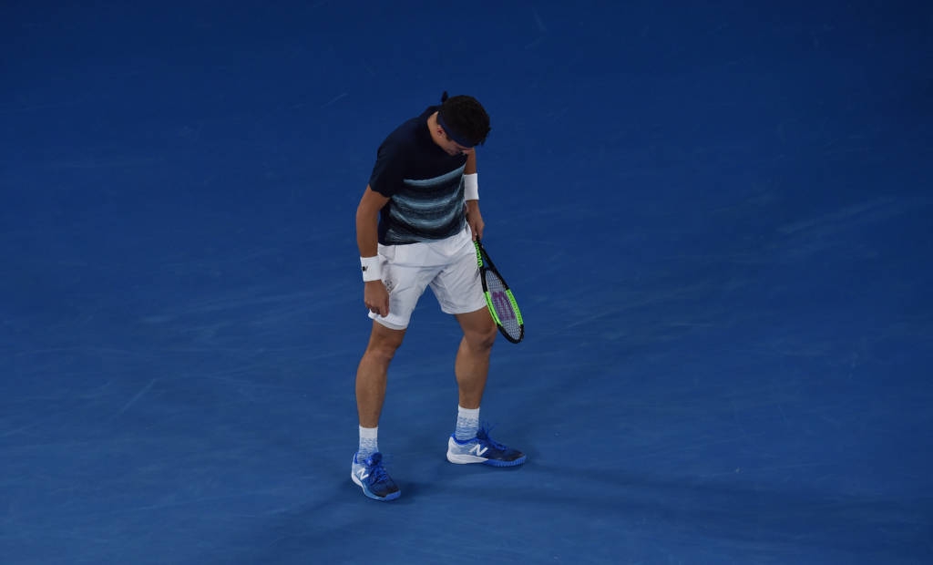 Eliminado, Raonic lamenta questão física