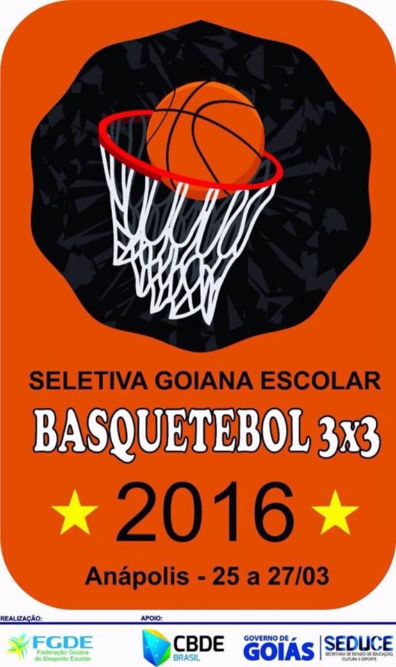 Seletiva escolar de Basquete 3×3 acontece neste feriado