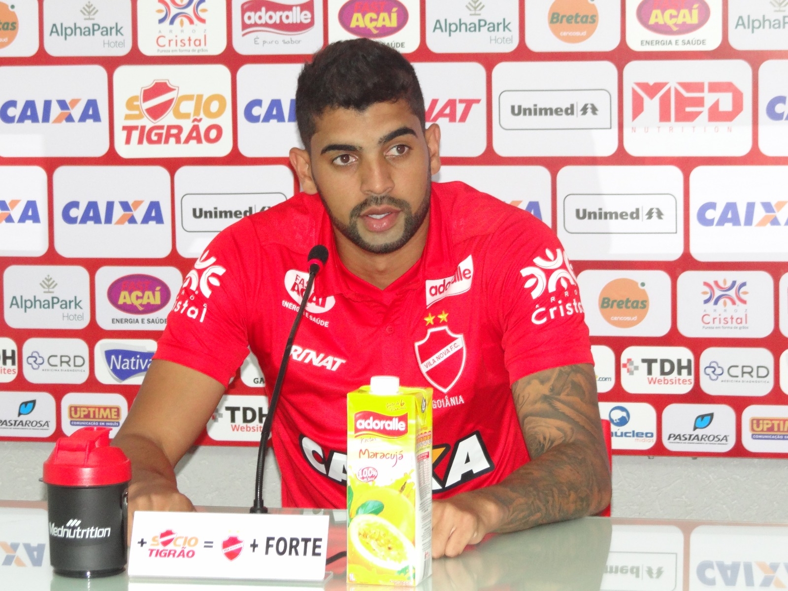 Tigre apresenta revelação do Santos