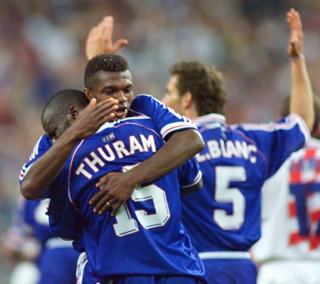 Franceses e croatas fizeram uma semifinal em 1998