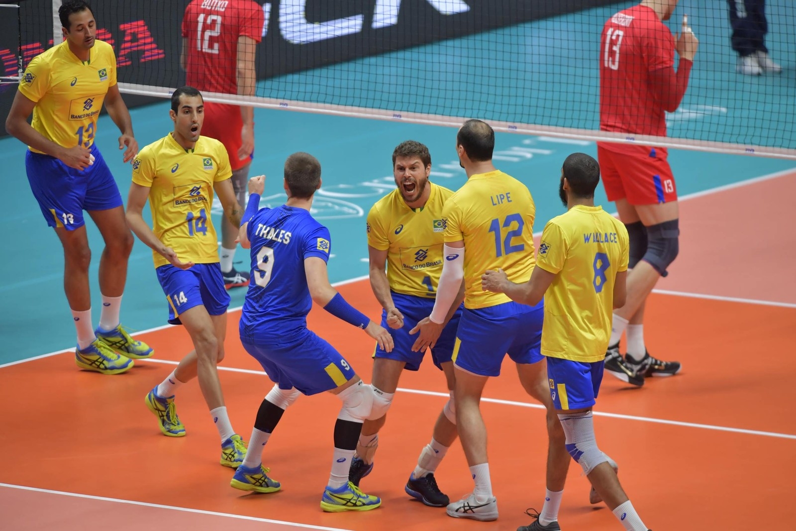 Seleção masculina arranca virada diante da Rússia