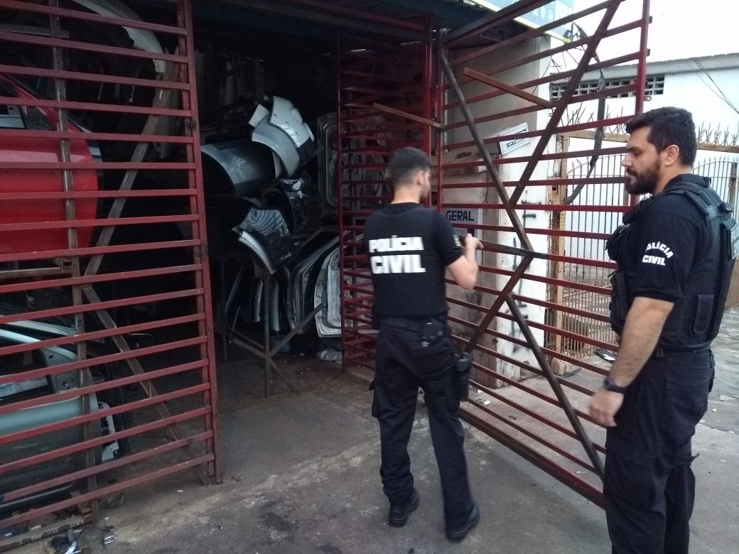 PC deflagra operação para desarticular quadrilha de roubo de veículos