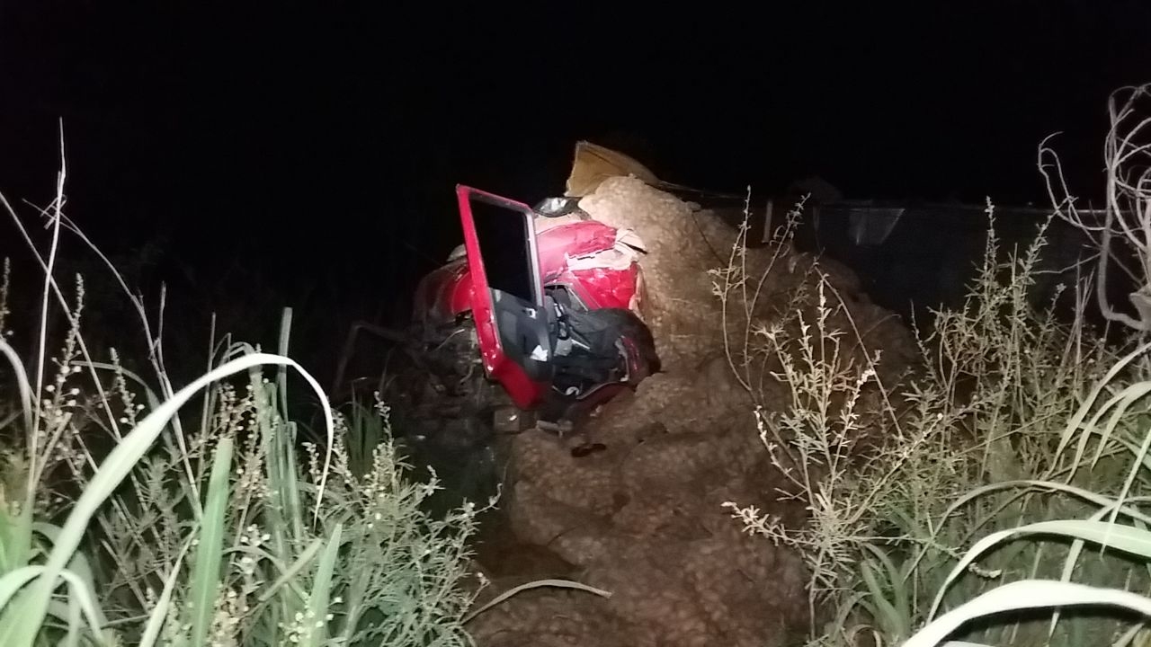 Motorista morre após perder controle de carreta