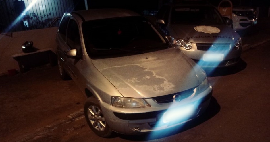 Quadrilha é presa em Hidrolândia por suspeita de roubar carro