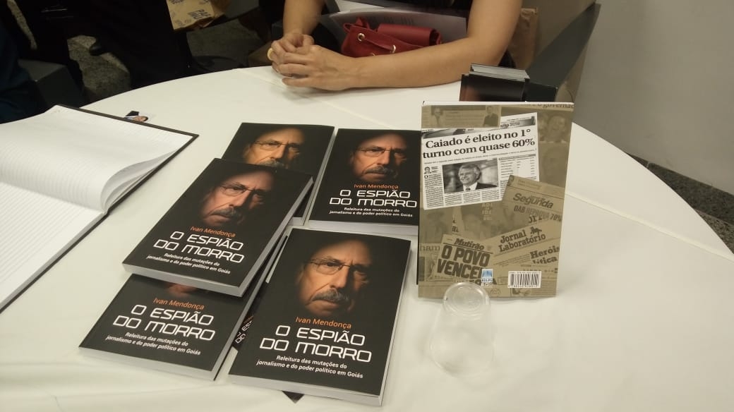 Lançamento do livro “O Espião do Morro”, do jornalista Ivan Mendonça