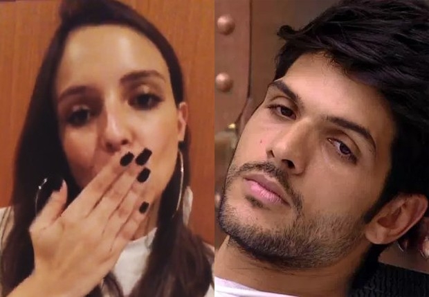 Sem aliança, noiva de Lucas do BBB18 se pronuncia pela primeira vez