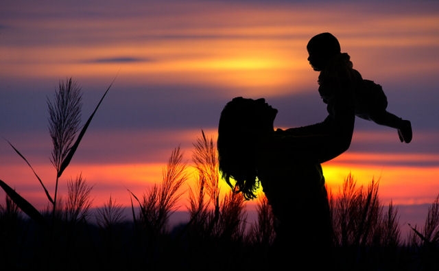 Segurança  no amor de mãe