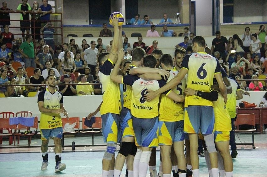 Anápolis Vôlei estreia na Superliga B contra Vila Nova