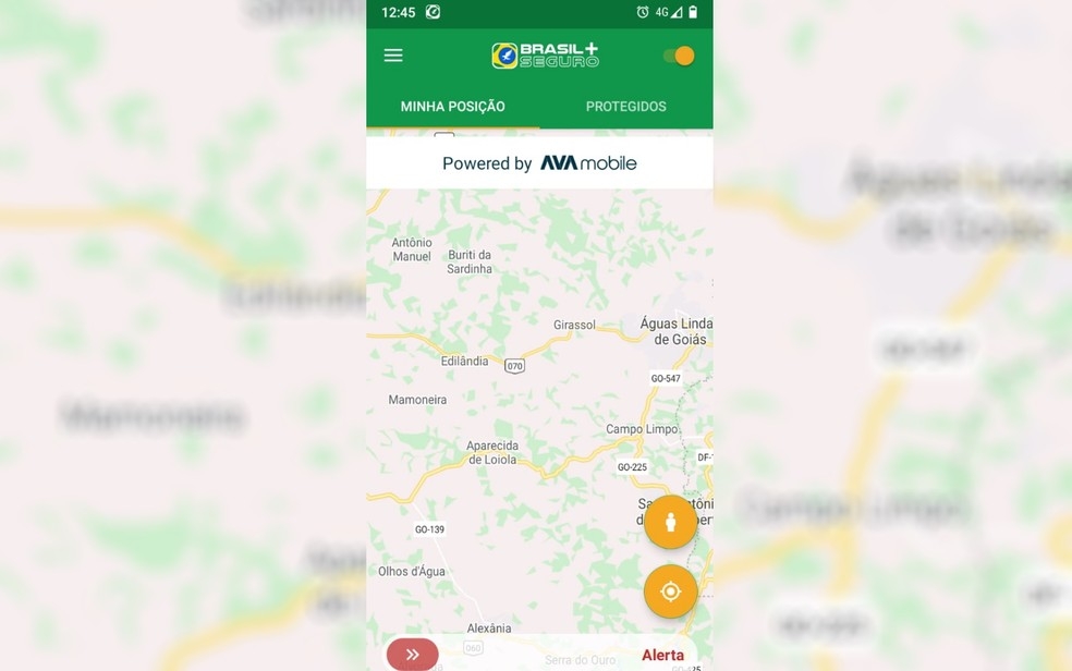 Moradores da região onde são feita as buscas por Lázaro Barbosa podem denuncia-lo por app
