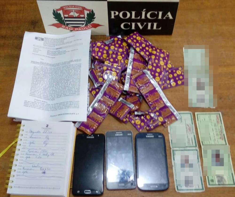 Mulher é presa por exploração sexual de menores