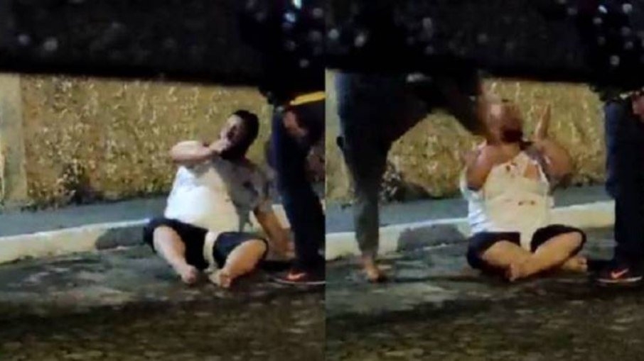 Suspeito de aliciar menina de 12 anos é agredido na rua