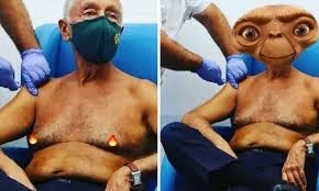 Presidente toma vacina contra a gripe e vira meme