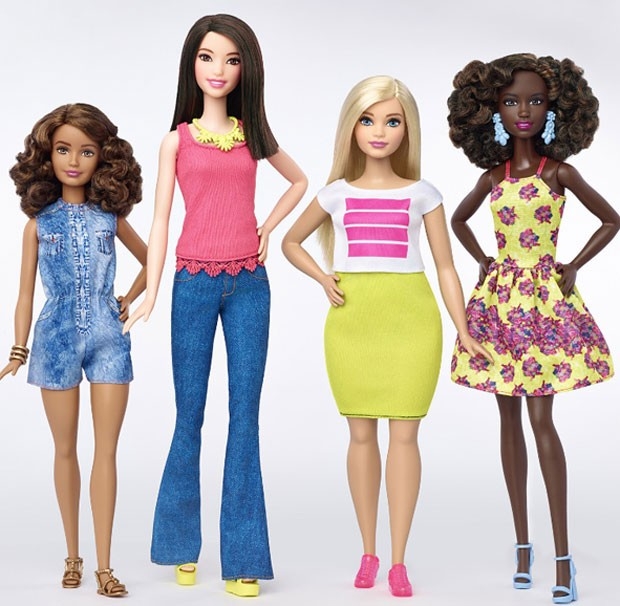 Barbie lança novas formas de corpo, tons de pele e cores de olhos