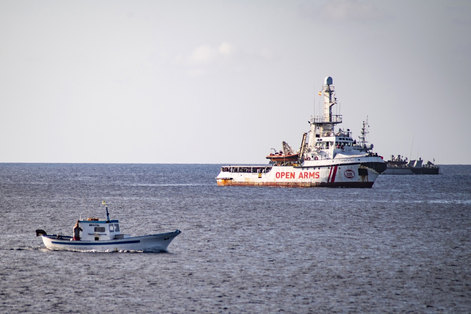 Espanha vai abrigar imigrantes africanos, a bordo de navio espanhol  da ONG Proactiva Open Arms