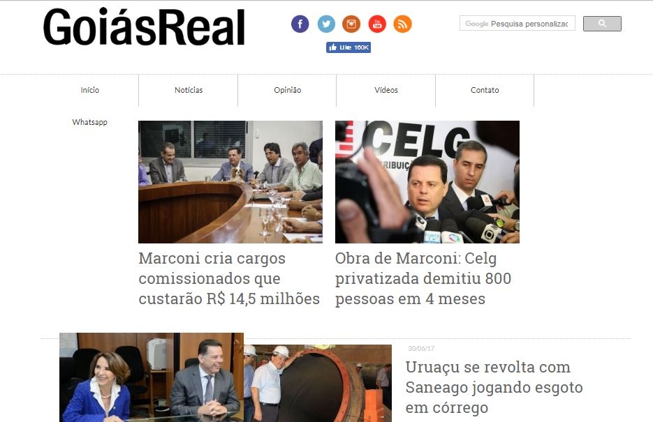 Justiça determina que website do PMDB retire postagem contra Marconi