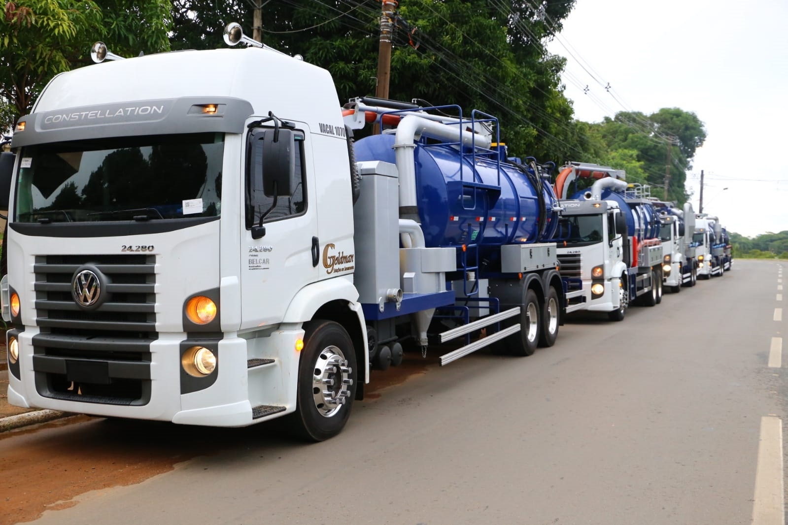 Equipamento auxilia na limpeza de bocas de lobo