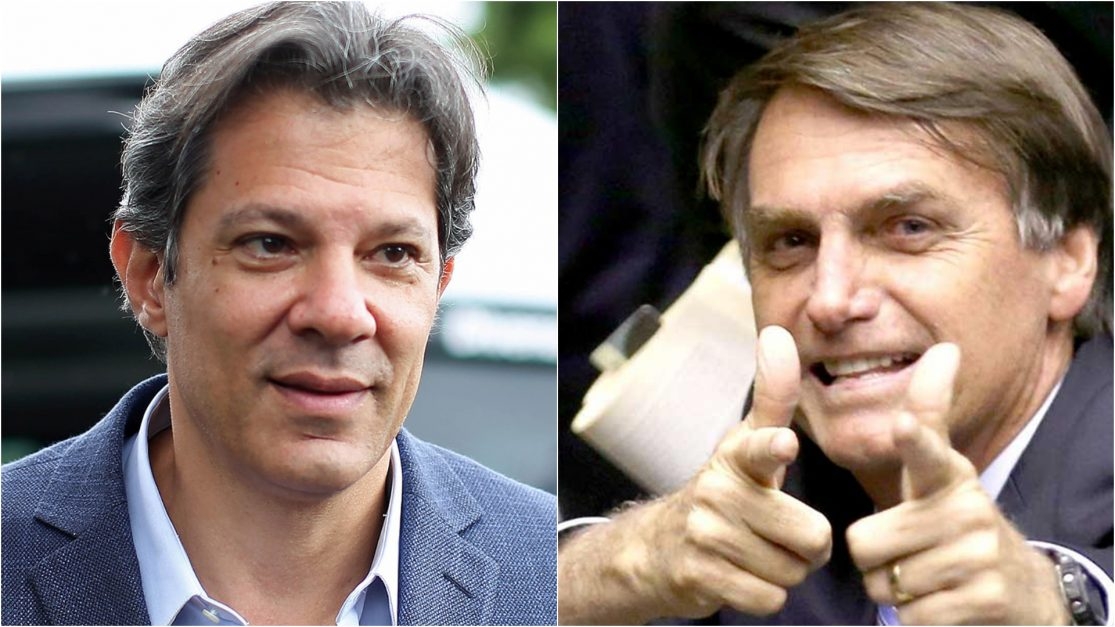 Bolsonaro e Haddad trocam farpas no Twitter