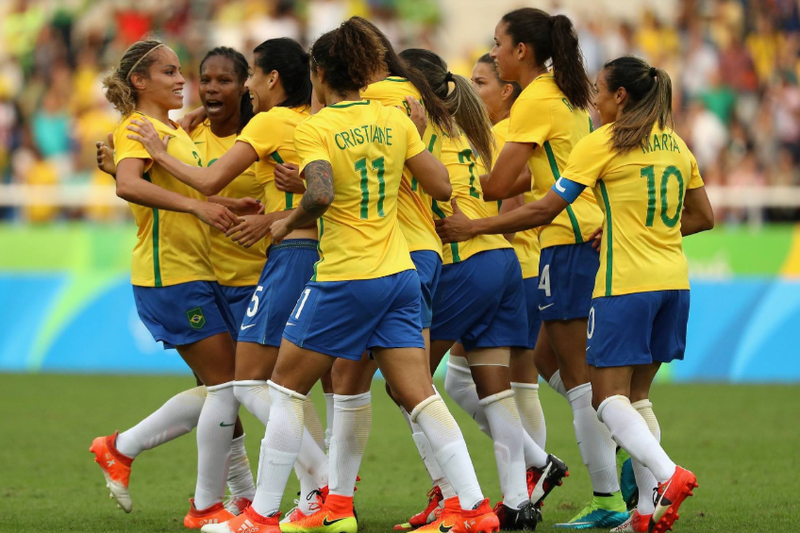 Brasil e França se enfrentam nas oitavas de final de futebol feminino