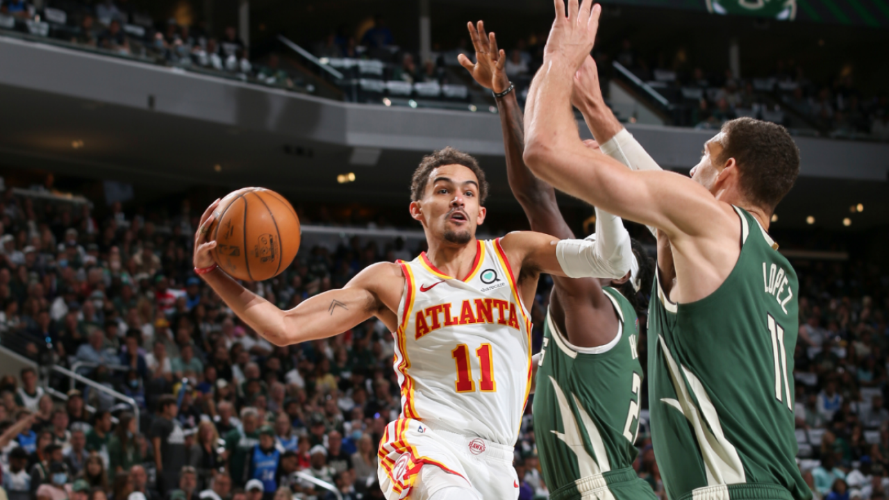 Young anota 48 pontos e lidera vitória dos Hawks sobre os Bucks na final do Leste