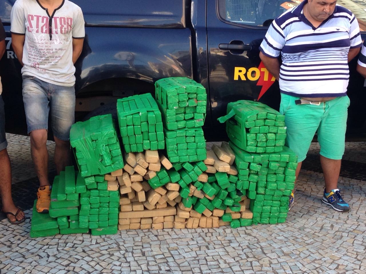 Rotam apreende meia tonelada