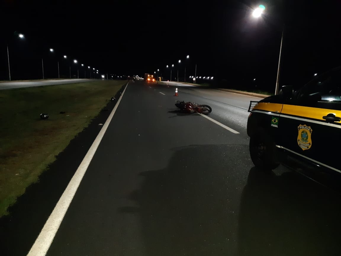 Motorista bêbado provoca acidente na BR 050, em Campo Alegre de Goiás