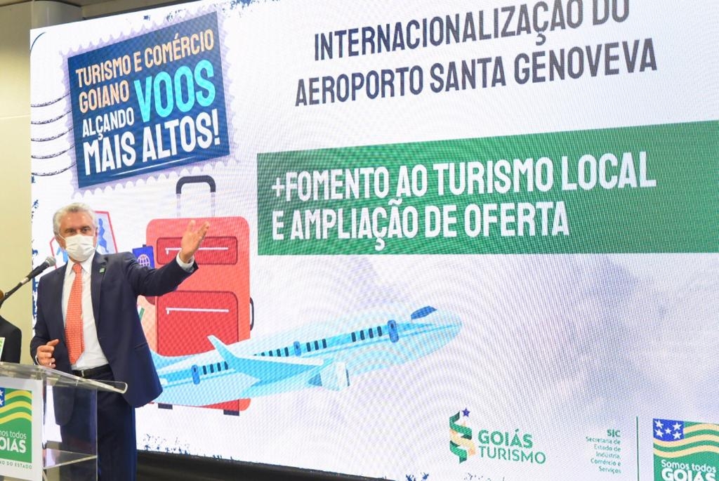 Caiado: aeroporto dá “upgrade” em Goiás para desafios internacionais