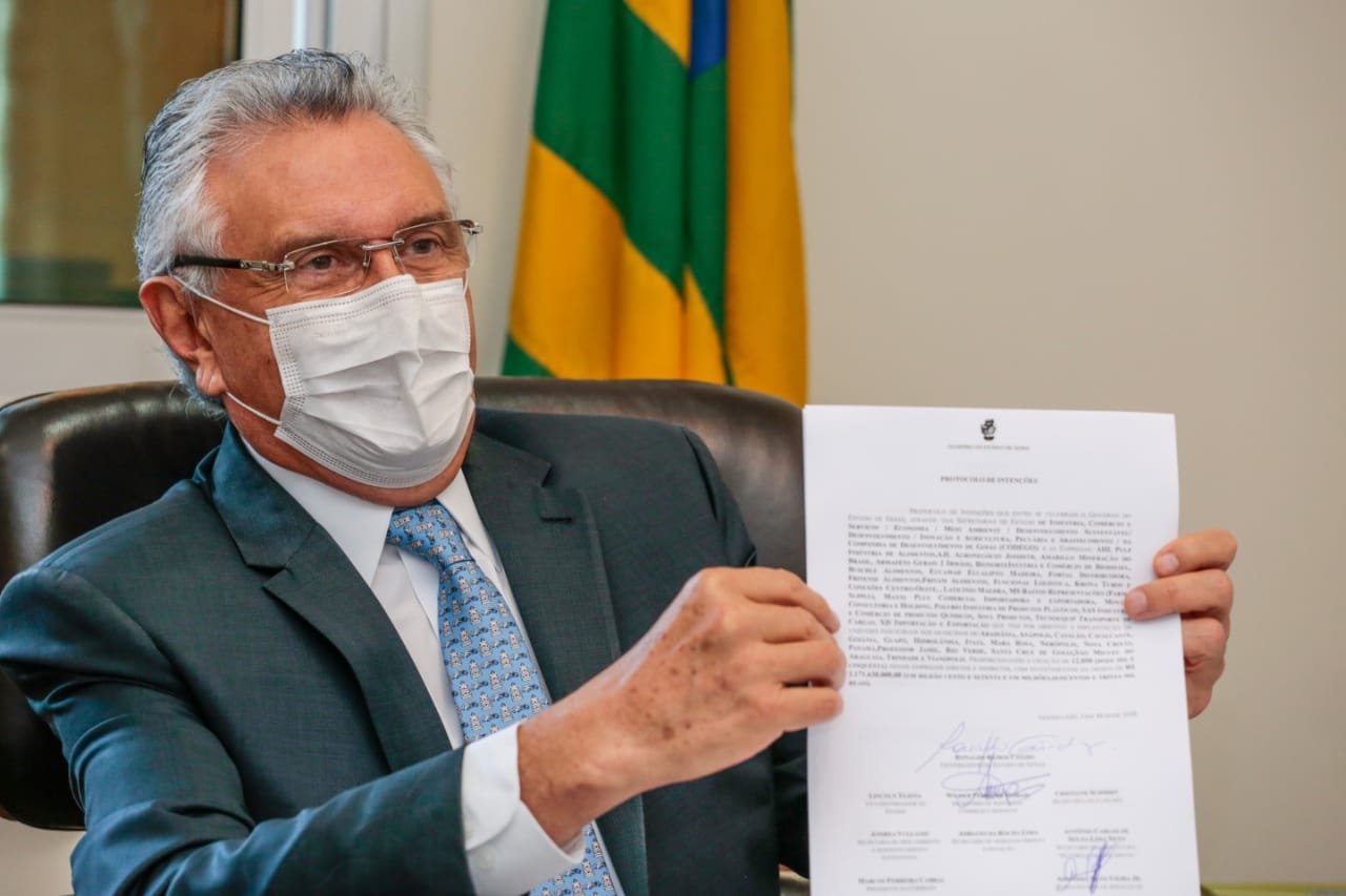 Depois de assinar protocolo com Governo de Goiás, Caramuru inicia obras com investimento de R$ 165 milhões