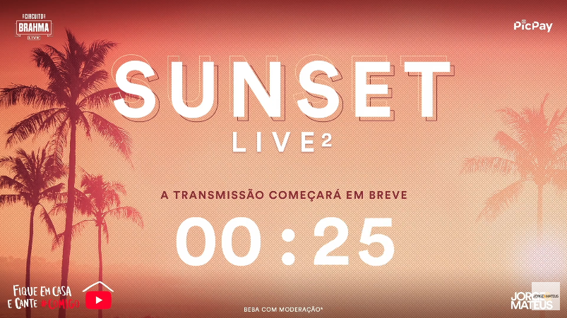 Acompanhe AO VIVO a live da dupla Jorge e Mateus