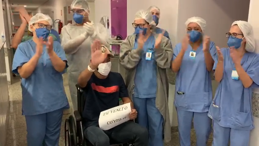 20 pacientes se recuperam da Covid-19 e recebem alta do HMAP