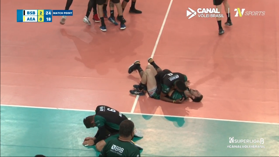 Superliga B: Anápolis perde jogo decisivo e vê Brasília ir para elite do vôlei nacional