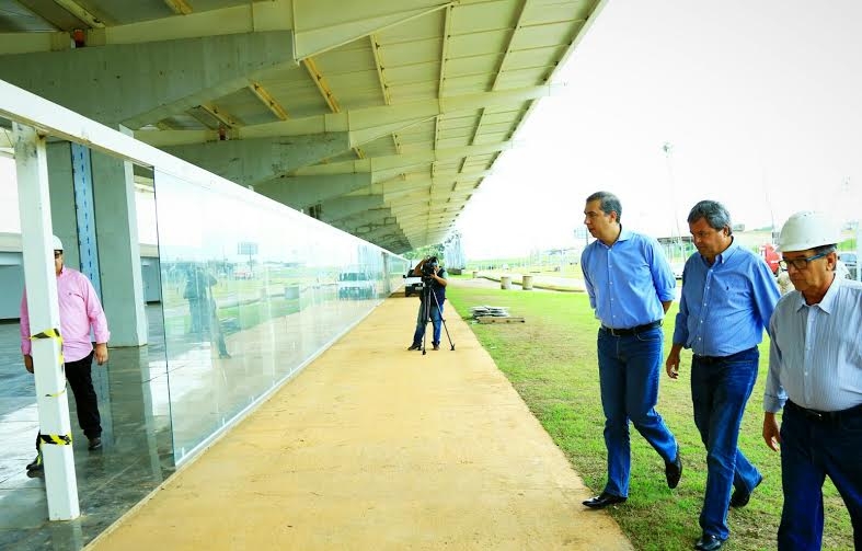 Obras do Centro de Convenções de Anápolis a todo vapor