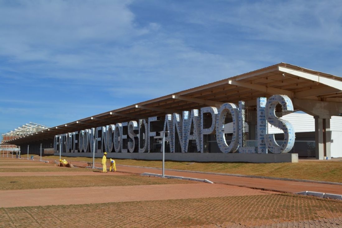 Centro de Convenções de Anápolis está 80% concluído