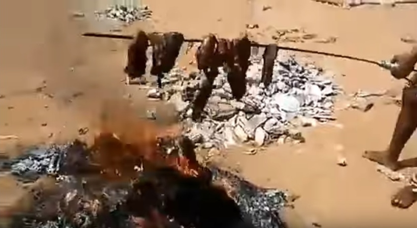 Vídeo mostra presos em Alcaçuz queimando corpos em fogueiras