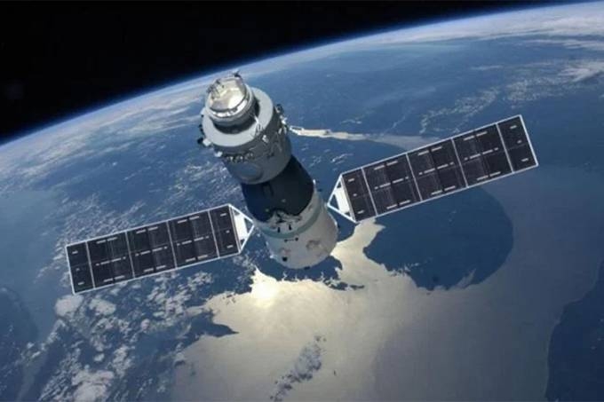 Estação espacial chinesa cai no oceano Pacífico