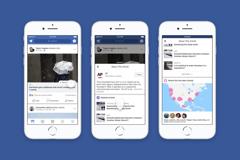 “Botão Contexto” é lançado no Facebook no Brasil