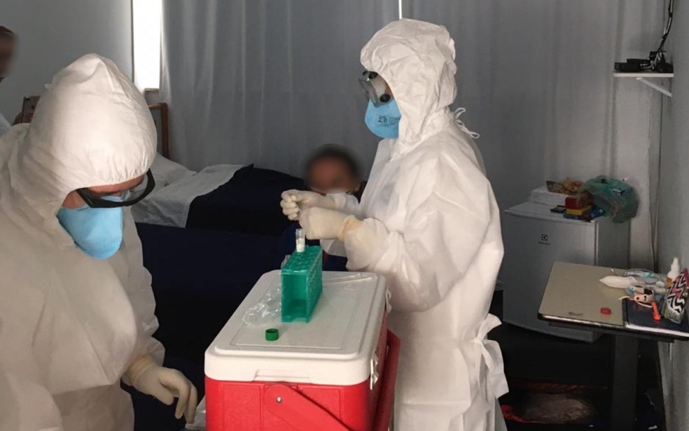 Pacientes com Covid-19 são internados na UTI em andar isolado