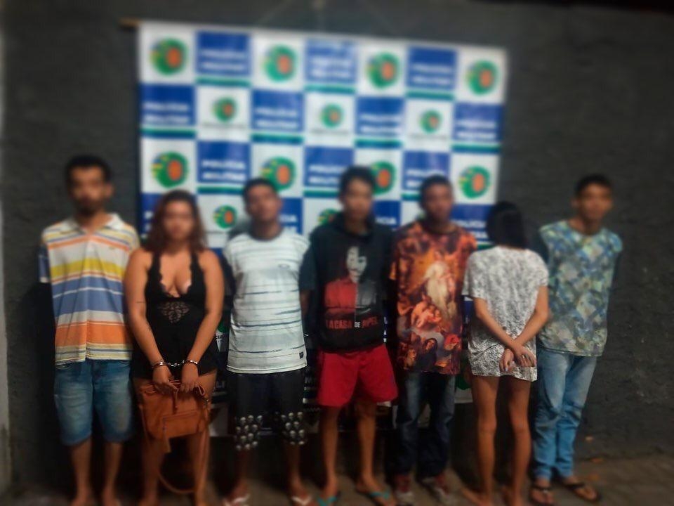 Forças policiais prendem 38 criminosos  em flagrante