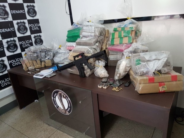 Apreensões de drogas em Goiás batem recorde no mês de setembro, segundo Denarc