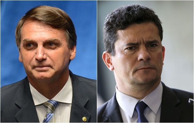 Pesquisa: Bolsonaro lidera, mas Moro se aproxima