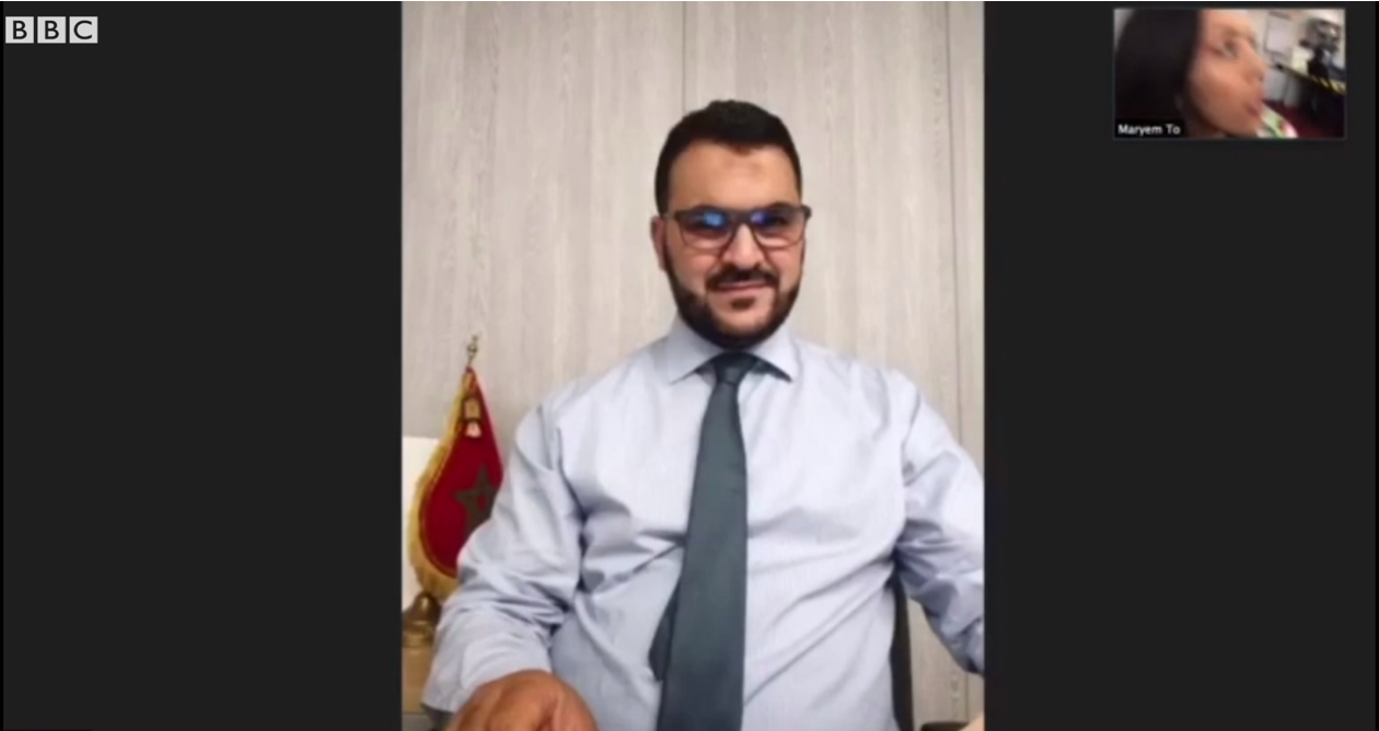 Vídeo: Repórter estava em entrevista no momento da explosão em Beirute