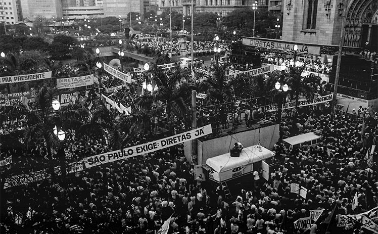 Unir o Brasil com eleições Diretas já!