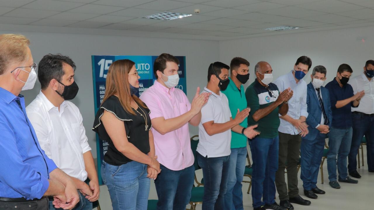 Deputados e vereador do PSL anunciam apoio a Maguito