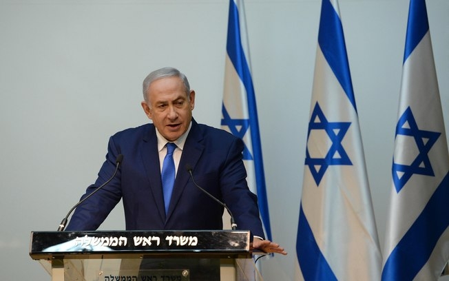 Disparo de míssil faz Netanyahu deixar comício em Israel